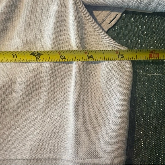 ELIZA J Women’s Baby Blue Off the Shoulder Sheath Dress Ruffle Neckline Size L - Picture 5 of 7